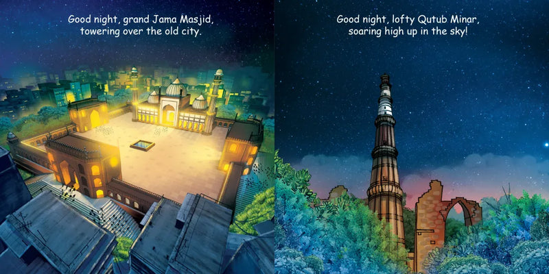Good Night Delhi US - Board book