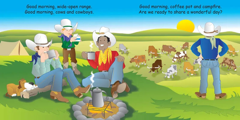 Good Night Cowboys US - Board book