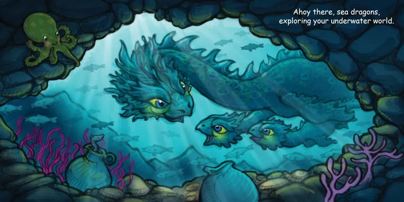 Good Night Baby Dragons US - Board book