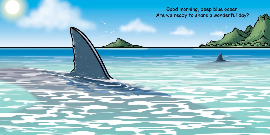 Good Night Sharks US - Board book