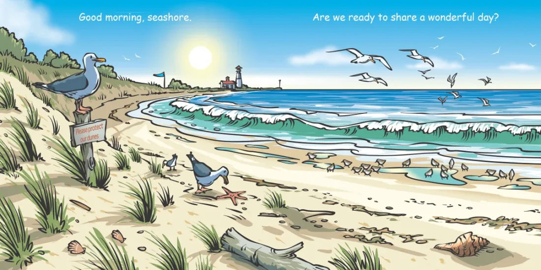 Good Night Seashore US - Board book