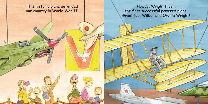 Good Night Aerospace Museum US - Board book