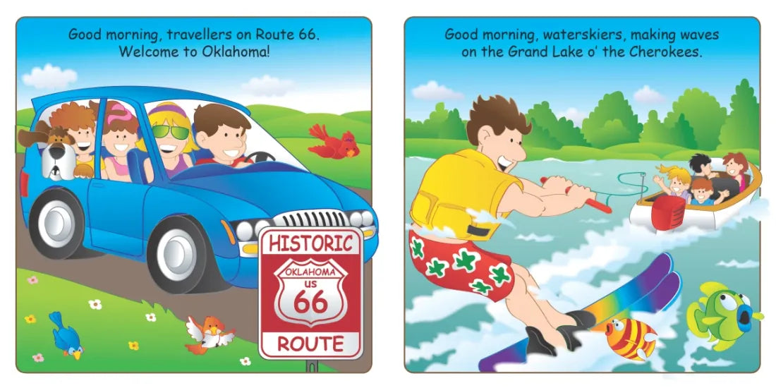Good Night Oklahoma US - Board book
