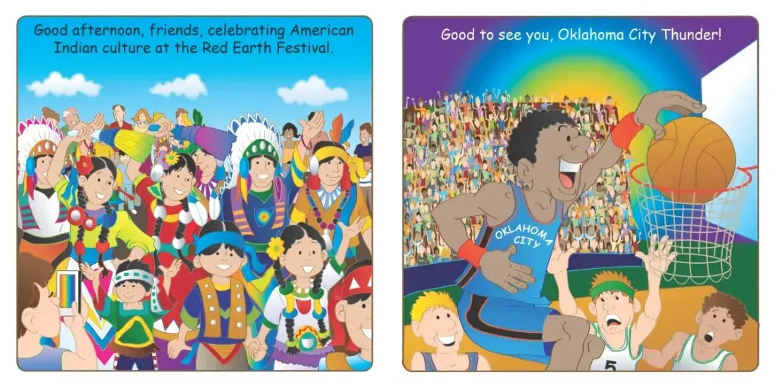 Good Night Oklahoma US - Board book