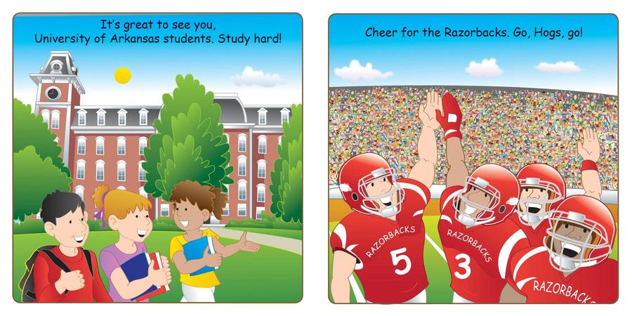 Good Night Arkansas US - Board book