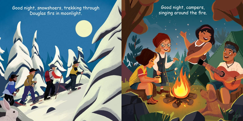 Good Night Forest US - Board book