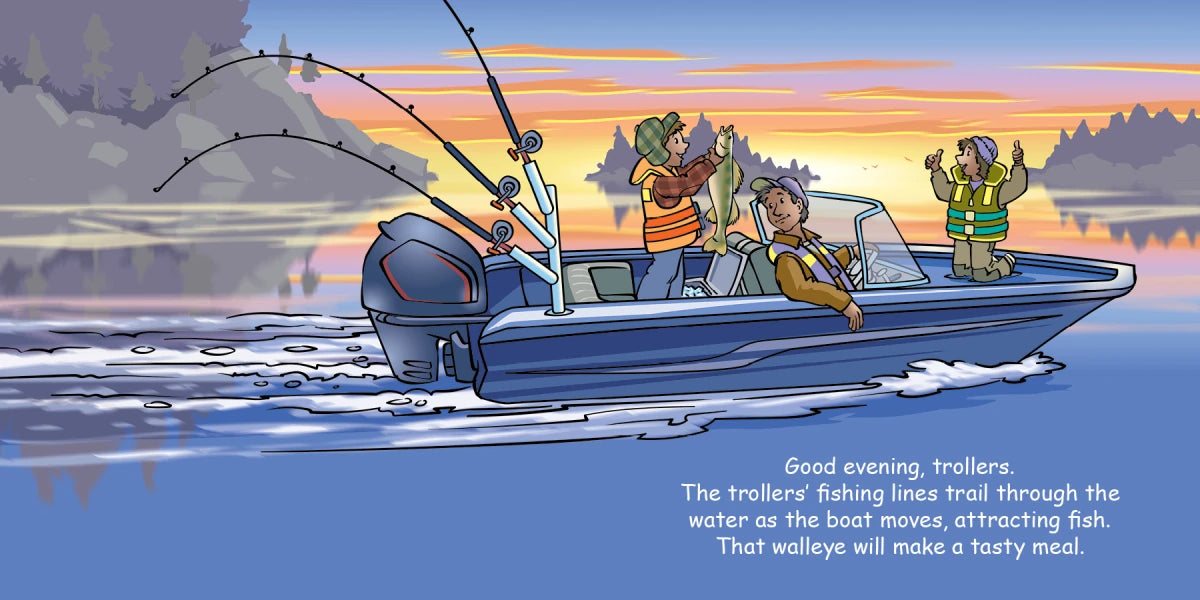 Good Night Fishing US - Board book