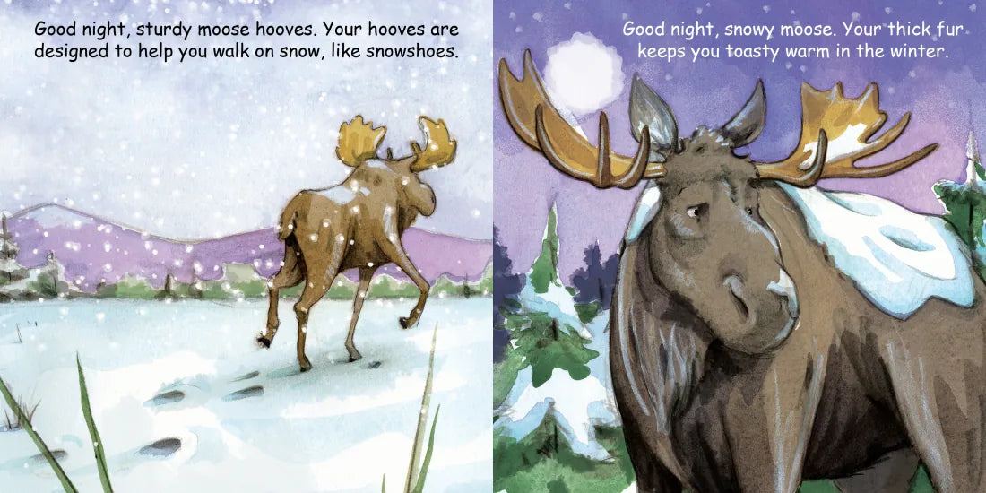 Good Night Moose US - Board book