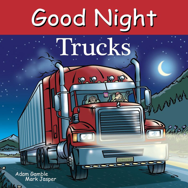 Good Night Trucks-Children’s / Teenage fiction: General and modern fiction-買書書 BuyBookBook