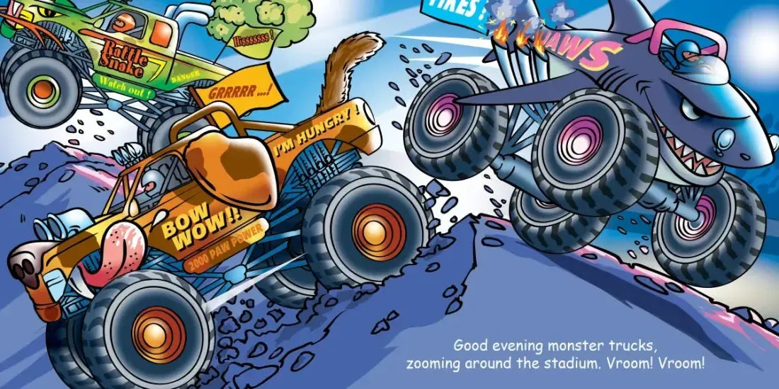 Good Night Trucks US - Board book