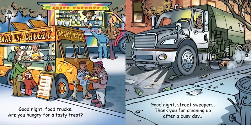 Good Night Trucks US - Board book