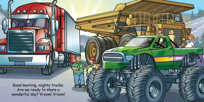 Good Night Trucks US - Board book
