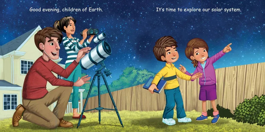 Good Night Solar System US - Board book