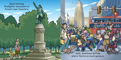 Good Night Buffalo US - Board book