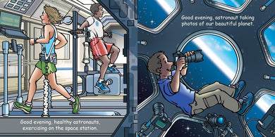 Good Night Astronauts US - Board book