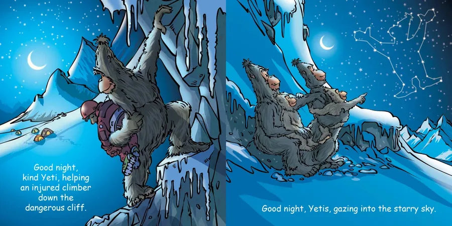 Good Night Yeti US - Board book