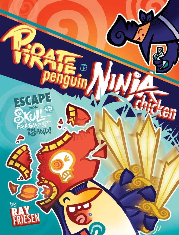 Pirate Penguin vs Ninja Chicken Volume 2: Escape From Skull-Fragment Island!-Graphic novels/ Comic books/ Manga/ Cartoons-買書書 BuyBookBook