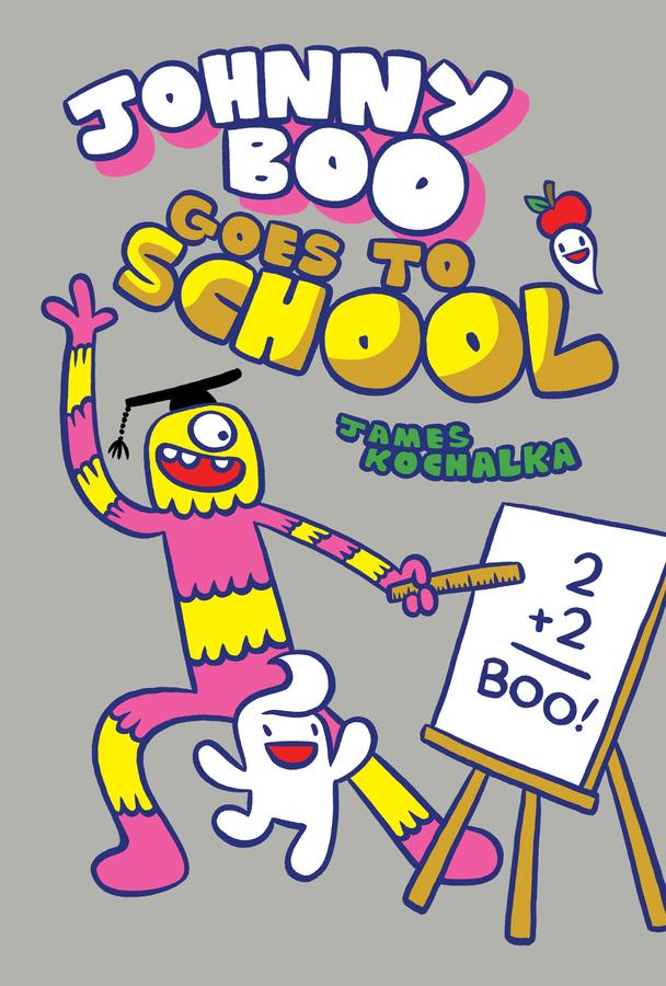 Johnny Boo Goes to School (Johnny Boo Book 13)-Graphic novel / Comic book / Manga: genres-買書書 BuyBookBook