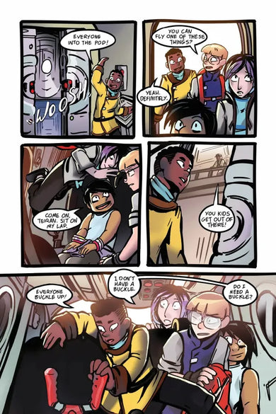 Cosmic Cadets (Book One): Contact! US - Paperback / softback
