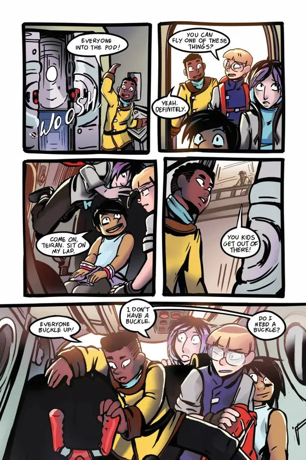 Cosmic Cadets (Book One): Contact! US - Paperback / softback