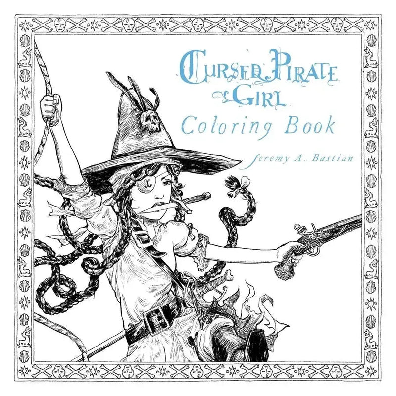 Cursed Pirate Girl: Coloring Book-Graphic novel / Comic book / Manga: genres-買書書 BuyBookBook