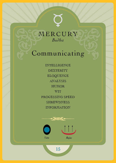 Vedic Astrology Deck inside page 3