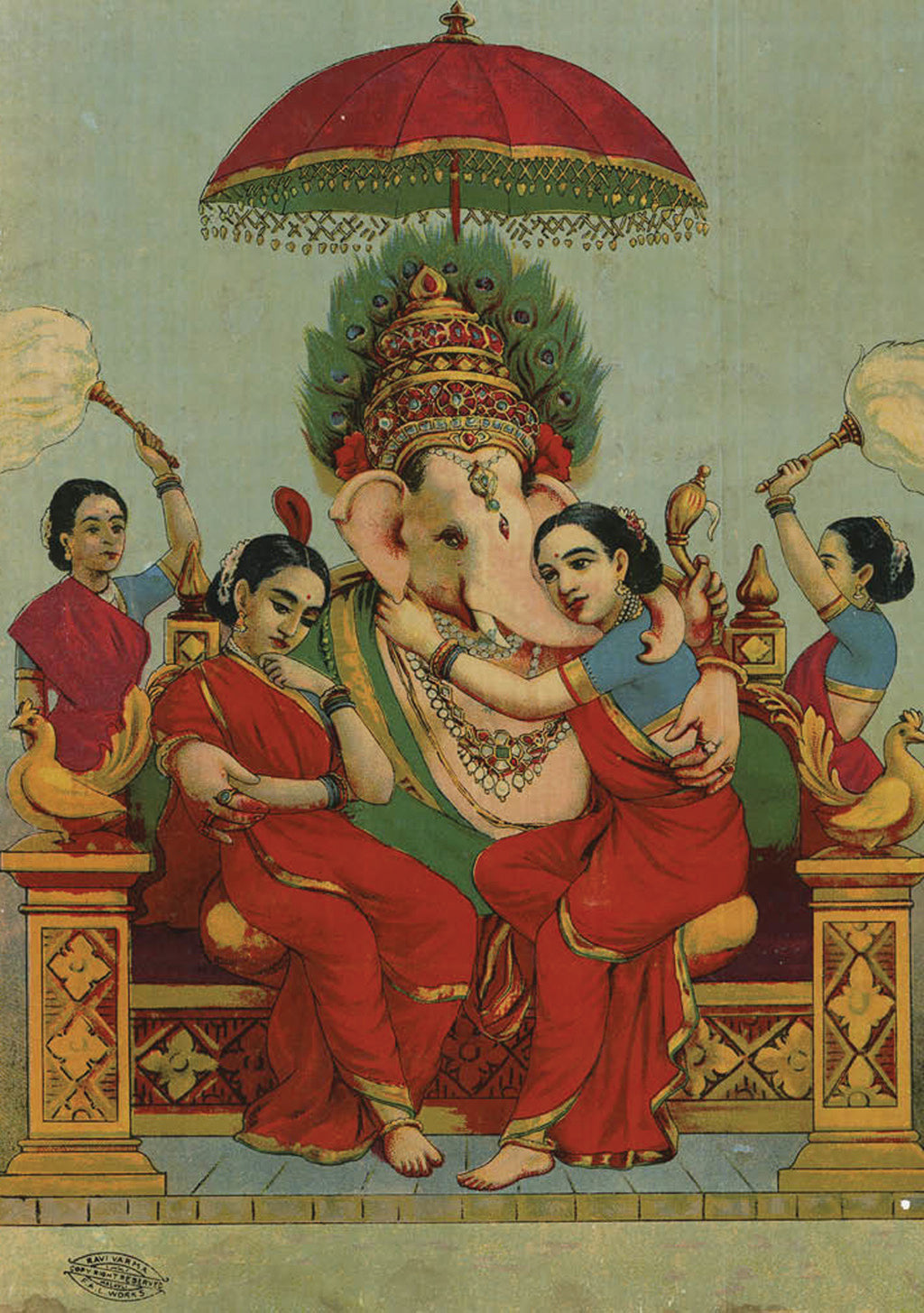 Ganesh Art Postcard Book inside page 3