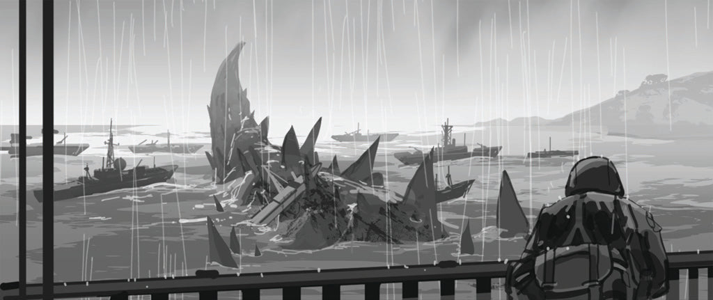 Godzilla: The Art of Destruction inside page 2