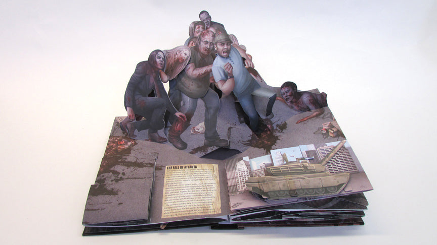 Walking Dead: The Pop-Up Book inside page 2