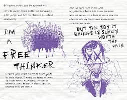 Joker Hardcover Ruled Journal inside page 3