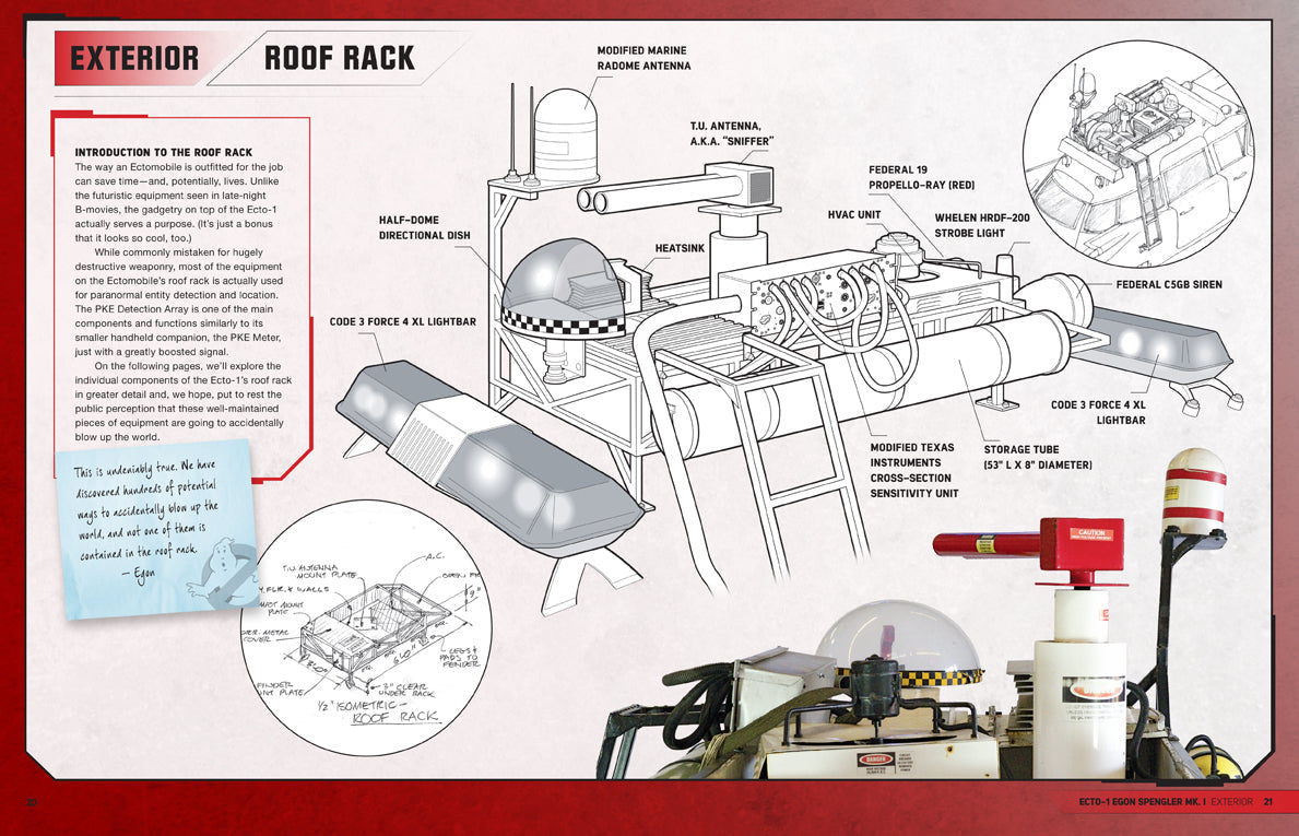 Ghostbusters: Ectomobile inside page 3