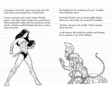 Wonder Woman Hardcover Ruled Journal inside page 4