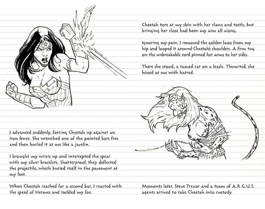 Wonder Woman Hardcover Ruled Journal inside page 5