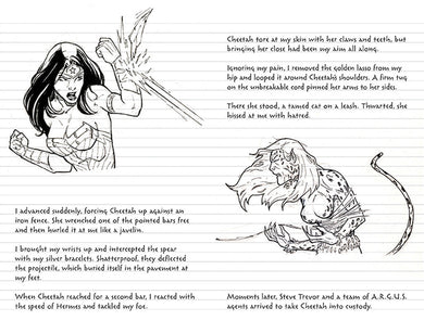 Wonder Woman Hardcover Ruled Journal inside page 5