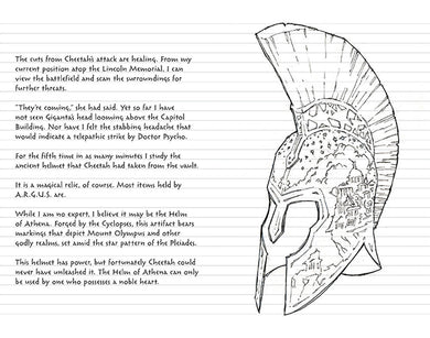 Wonder Woman Hardcover Ruled Journal inside page 6