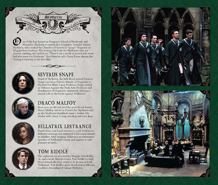 Harry Potter Slytherin Hardcover Ruled Journal inside page 1