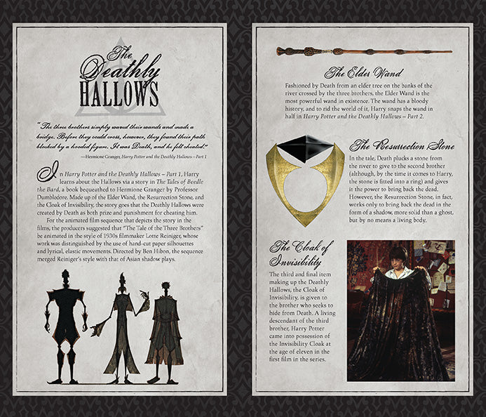 Harry Potter Deathly Hallows Hardcover Ruled Journal inside page 2