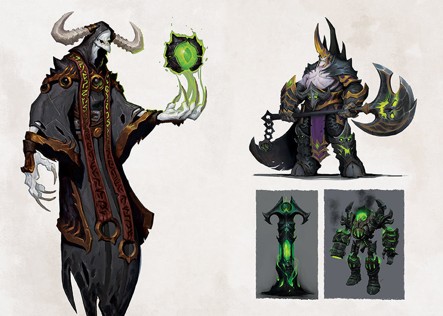 World of Warcraft: Legion Hardcover Blank Sketchbook inside page 4