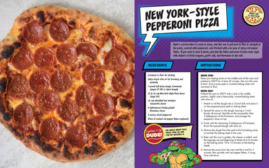 Teenage Mutant Ninja Turtles Pizza Cookbook inside page 1