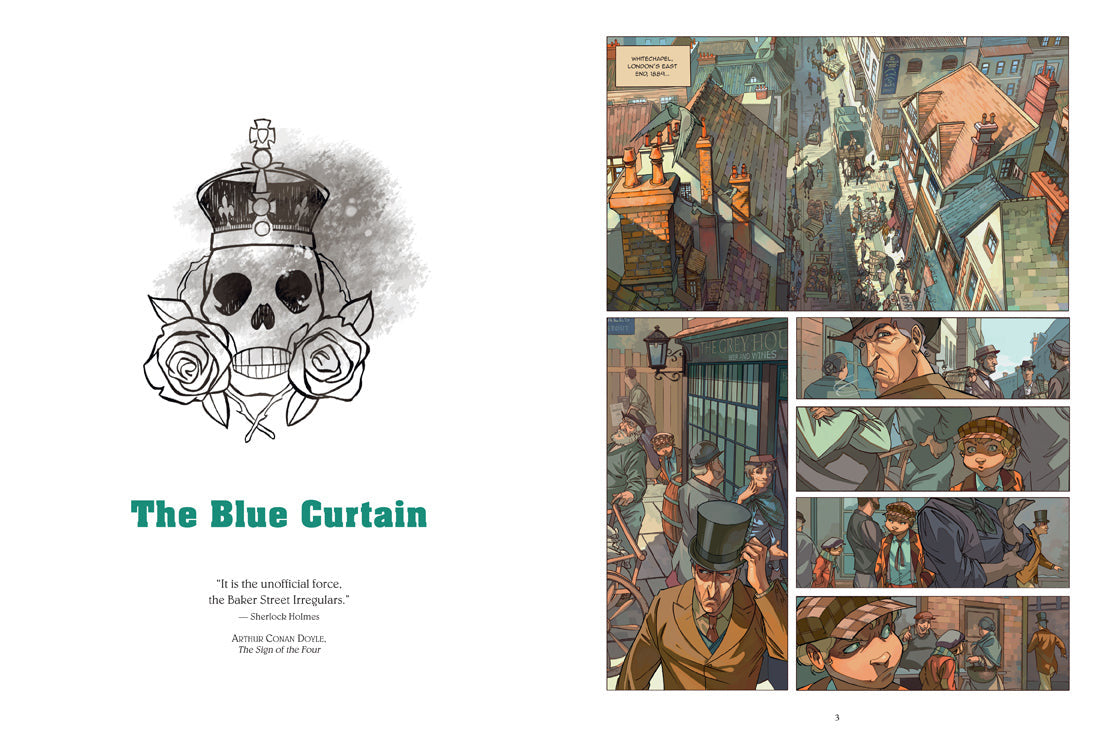 Baker Street Four, Vol. 1 inside page 1
