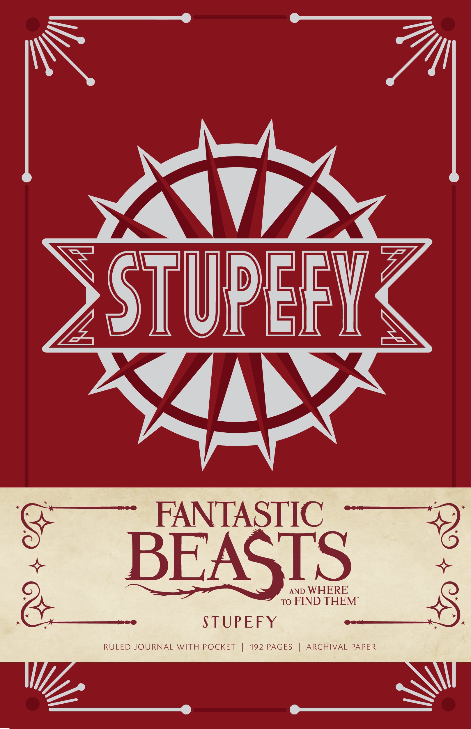 Stupefy Hardcover Ruled Journal [Fantastic Beasts]