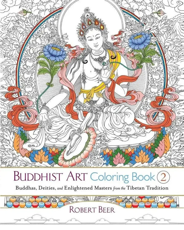 Buddhist Art Coloring Book 2-Lifestyle and Leisure-買書書 BuyBookBook