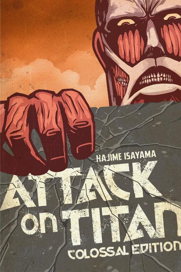 Attack on Titan: Colossal Edition 1-Manga and East Asian style / tradition comic books-買書書 BuyBookBook