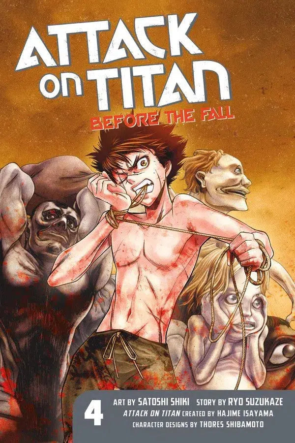 Attack on Titan: Before the Fall 4-Manga and East Asian style / tradition comic books-買書書 BuyBookBook