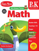 Math Skills, Preschool Workbook-買書書 BuyBookBook