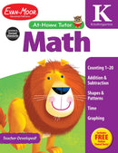 Math Skills, Kindergarten Workbook-買書書 BuyBookBook