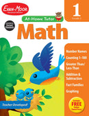 Math Skills, Grade 1 Workbook-買書書 BuyBookBook