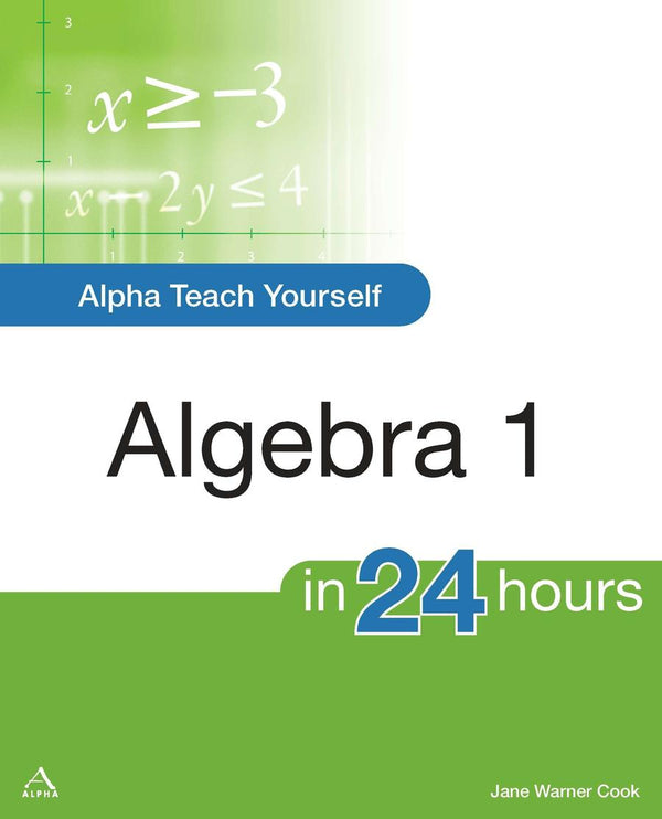 Alpha Teach Yourself Algebra I in 24 Hours-Mathematics and Science-買書書 BuyBookBook