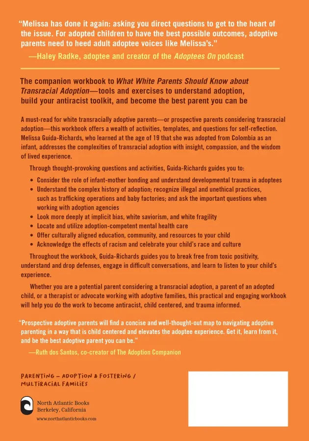What White Parents Should Know about Transracial Adoption--The Workbook US - Paperback / softback