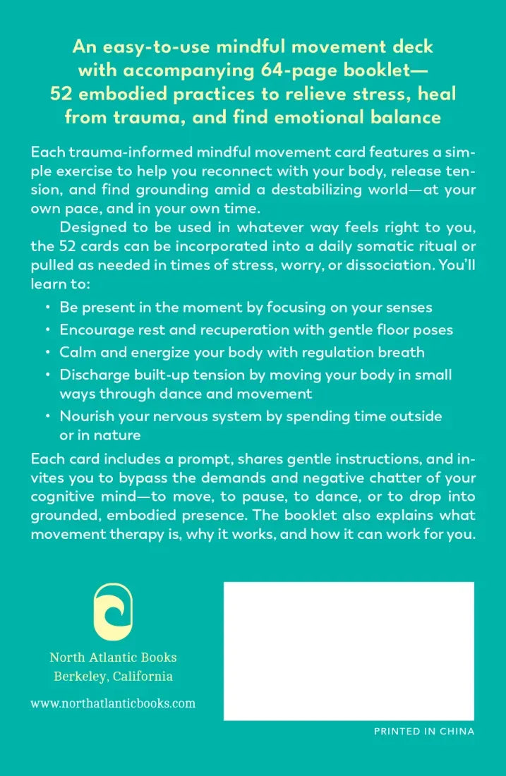 The Movement Therapy Deck US - Cards